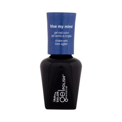 Sally Hansen Salon Gel Polish Gel Nail Color Lac de unghii pentru femei 7 ml Nuanţă 266 Blue My Mind