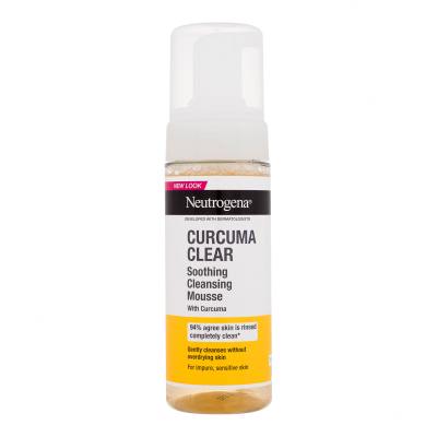 Neutrogena Curcuma Clear Soothing Cleansing Mousse Spumă facială 150 ml