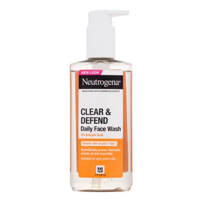 Neutrogena Clear & Defend Daily Face Wash Gel demachiant 200 ml