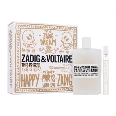 Zadig & Voltaire This is Her! Set cadou Apă de parfum 100 ml + apă de parfum 10 ml