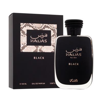 Rasasi Hawas Black Apă de parfum pentru bărbați 100 ml