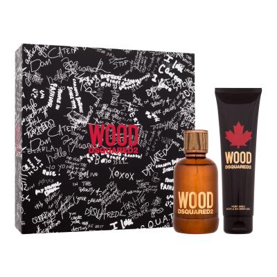 Dsquared2 Wood Set cadou Apă de toaletă 100 ml + gel de duș 150 ml
