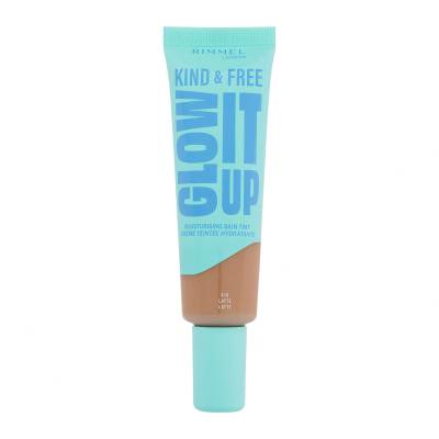 Rimmel London Kind & Free Glow It Up Moisturising Skin Tint Fond de ten pentru femei 30 ml Nuanţă 410 Latte