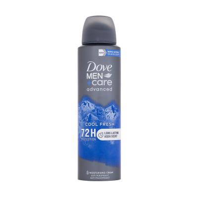 Dove Men + Care Advanced Cool Fresh 72H Antiperspirant pentru bărbați 150 ml Sticla cu defect