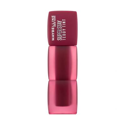 Maybelline Super Stay Teddy Tint Ruj de buze pentru femei 5 ml Nuanţă 50 Wild At Heart