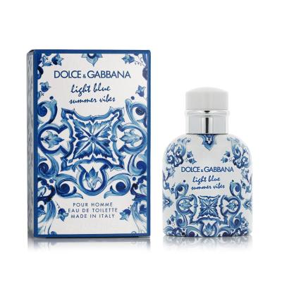 Dolce&amp;Gabbana Light Blue Summer Vibes Apă de toaletă pentru bărbați 75 ml