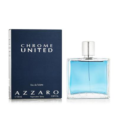 Azzaro Chrome United Apă de toaletă pentru bărbați 100 ml