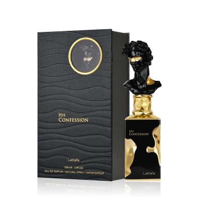Lattafa His Confession Apă de parfum pentru bărbați 100 ml