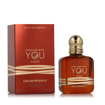 Giorgio Armani Emporio Armani Stronger With You Amber Apă de parfum pentru bărbați 50 ml