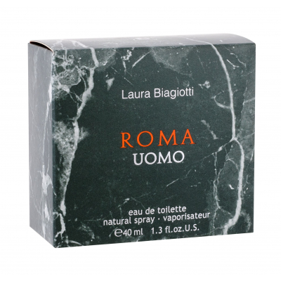 Laura Biagiotti Roma Uomo Apă de toaletă pentru bărbați 40 ml