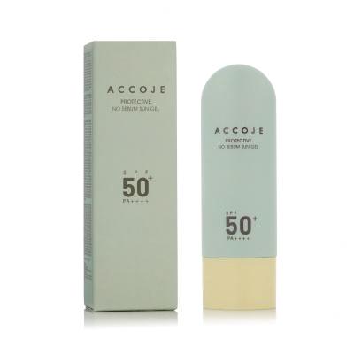 ACCOJE Protective No-Sebum Sun Gel SPF50+ Pentru ten 50 ml