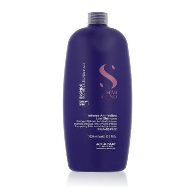 ALFAPARF MILANO Semi Di Lino Blonde Intense Anti-Yellow Low Shampoo Șampon pentru femei 1000 ml