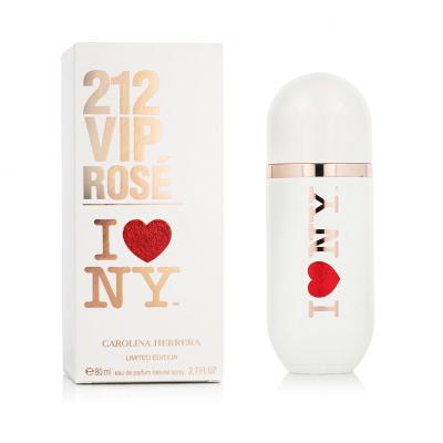 Carolina Herrera 212 VIP Rosé I Love NY Apă de parfum pentru femei 80 ml
