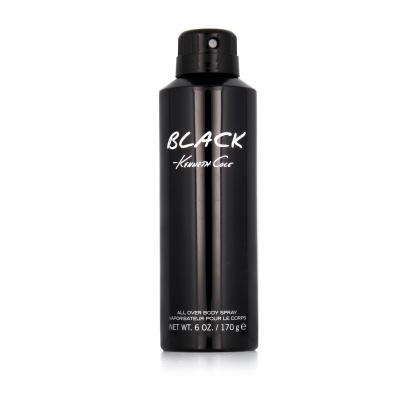 Kenneth Cole Black for Men Spray de corp pentru bărbați 170 g