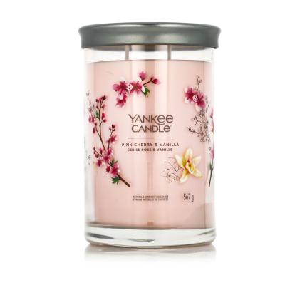 Yankee Candle Signature Pink Cherry & Vanilla Tumbler Lumânări parfumate 567 g