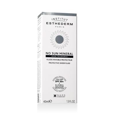 Institut Esthederm No Sun Mineral Protective Sheer Fluid SPF50+ Pentru ten 40 ml