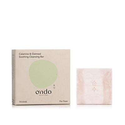 Ondo Beauty 36.5 TO-DAK Calamine &amp; Oatmeal Soothing Cleansing Bar Săpun solid 70 g