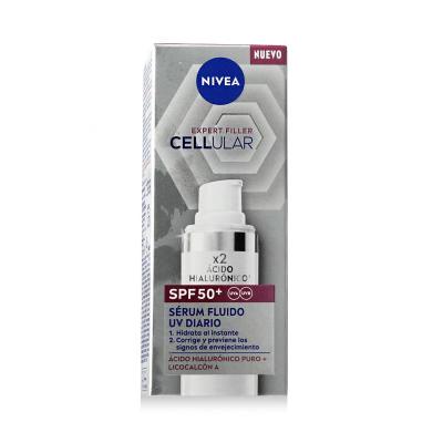 Nivea Cellular Expert Filler Daily UV Serum Fluid SPF50+ Pentru ten pentru femei 30 ml