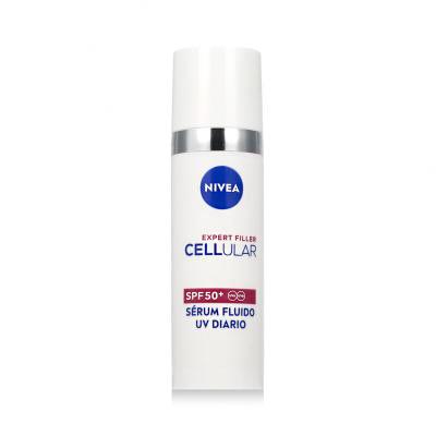 Nivea Cellular Expert Filler Daily UV Serum Fluid SPF50+ Pentru ten pentru femei 30 ml