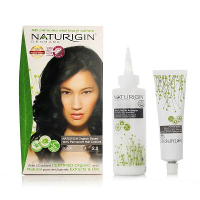 Naturigin Permanent Hair Colour Vopsea de păr 115 ml Nuanţă Black 2.0