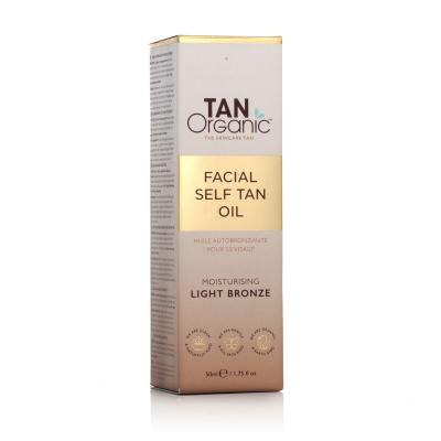 TanOrganic Facial Self Tan Oil Light Bronze Autobronzant 50 ml
