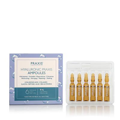 Praxis Laboratorios Hyaluronic Praxis Ampoules Ser facial 6x2 ml