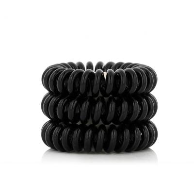 Invisibobble Power Performance Hair Spiral Elastice de păr pentru femei 3 buc Nuanţă True Black