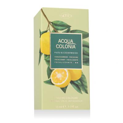 4711 Acqua Colonia Yuzu &amp; Cedarwood Apă de colonie 50 ml