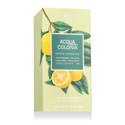 4711 Acqua Colonia Yuzu &amp; Cedarwood Apă de colonie 100 ml