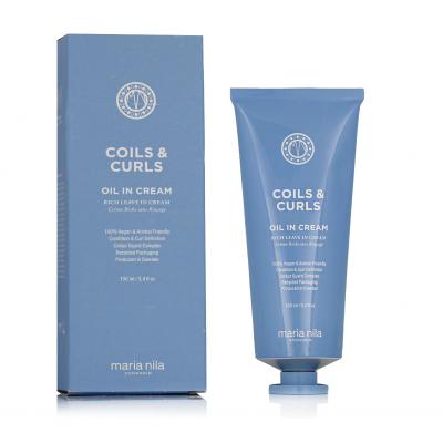 Maria Nila Coils &amp; Curls Oil-In-Cream Păr creț și ondulat 100 ml