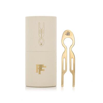 Fiona Franchimon Nº1 Hairpin Steel Clemă de păr pentru femei 1 buc Nuanţă Yellow Gold