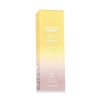 HaruHaru Wonder Black Rice Moisture Airyfit Daily Sunscreen SPF50+ Pentru ten 50 ml