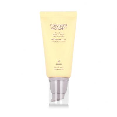HaruHaru Wonder Black Rice Moisture Airyfit Daily Sunscreen SPF50+ Pentru ten 50 ml