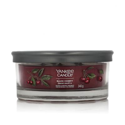 Yankee Candle Signature Black Cherry Lumânări parfumate 340 g