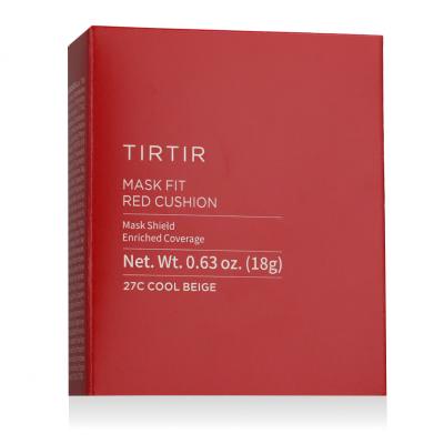 TIRTIR Mask Fit Red Cushion Fond de ten 18 g Nuanţă 27C Cool Beige