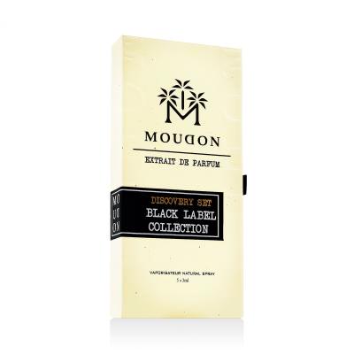 Moudon Discovery Set Black Label Collection Set cadou extract de parfum 5 x 3 ml