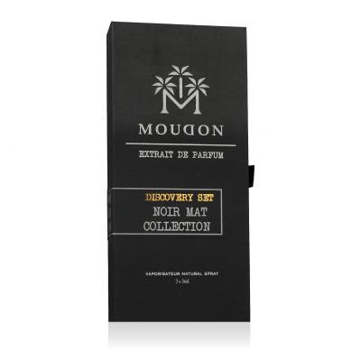 Moudon Discovery Set Noir Mat Collection Set cadou extract de parfum 3 x 3 ml