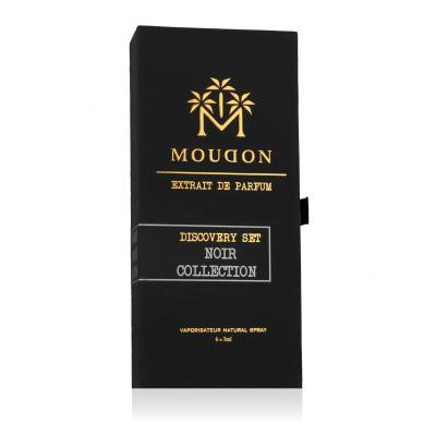 Moudon Discovery Set Noir Collection Set cadou extract de parfum 6 x 3 ml