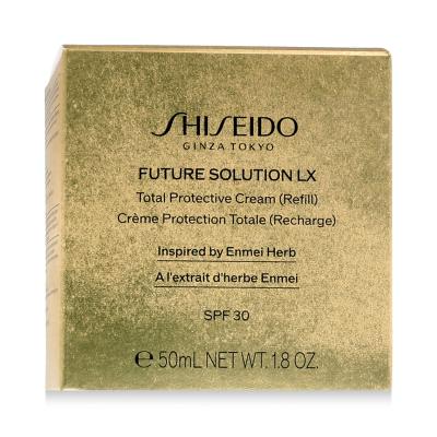 Shiseido Future Solution LX Total Protective Cream SPF30 Cremă de zi pentru femei Rezerva 50 ml