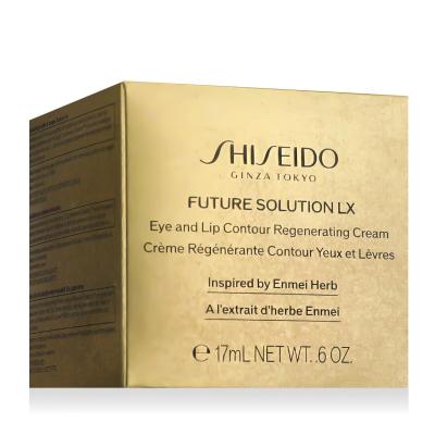 Shiseido Future Solution LX Eye And Lip Contour Regenerating Cream Cremă de ochi pentru femei 17 ml