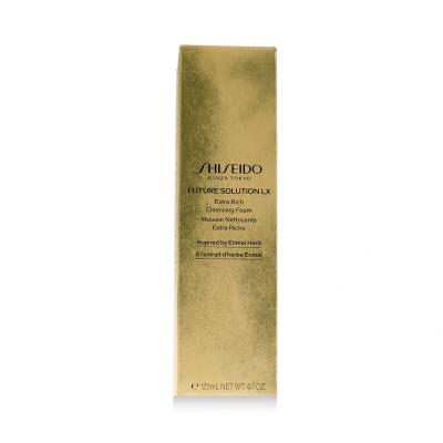 Shiseido Future Solution LX Extra Rich Cleansing Foam Spumă facială pentru femei 125 ml