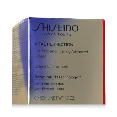 Shiseido Vital Perfection Uplifting &amp; Firming Advanced Cream Cremă de zi pentru femei 50 ml