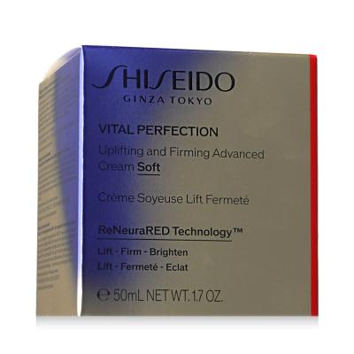 Shiseido Vital Perfection Uplifting &amp; Firming Advanced Cream Soft Cremă de zi pentru femei 50 ml