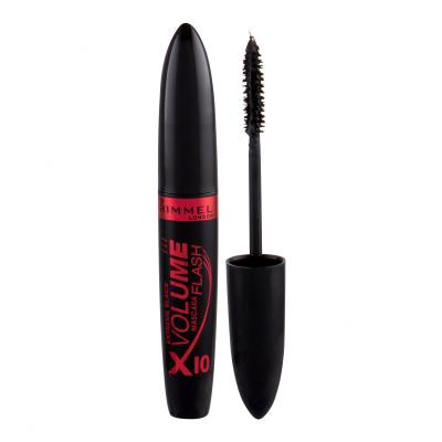 Rimmel London Mascara Volume Flash X10 Mascara pentru femei 8 ml Nuanţă 001 Extreme Black