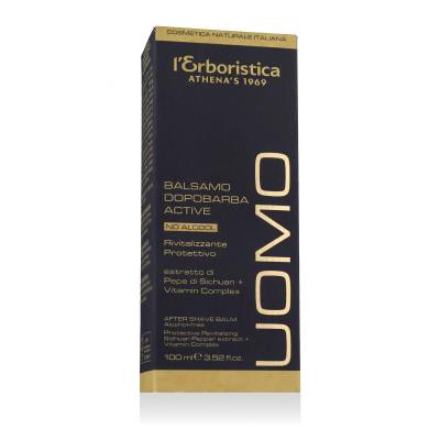 L'Erboristica Uomo Active After Shave Balm Balsam după ras pentru bărbați 100 ml