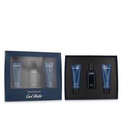 Davidoff Cool Water Set cadou apă de toaletă 40 ml + gel de duș 50 ml + balsam dupa bărbierit 50 ml