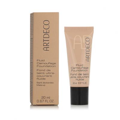 Artdeco Fluid Camouflage Foundation Fond de ten pentru femei 20 ml Nuanţă Neutral 45 Natural Camel