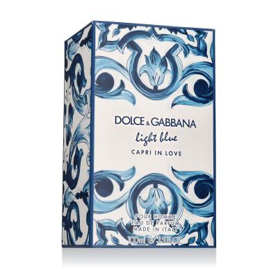 Dolce&amp;Gabbana Light Blue Capri In Love Apă de parfum pentru bărbați 100 ml