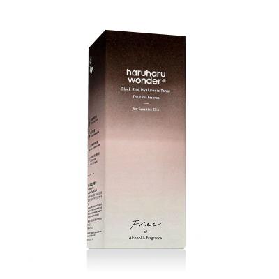 HaruHaru Wonder Black Rice Hyaluronic Toner Free of Alcohol &amp; Fragrance Loțiuni și ape termale 150 ml
