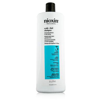 Nioxin System 3 Scalp + Hair Shampoo Șampon pentru femei 1000 ml